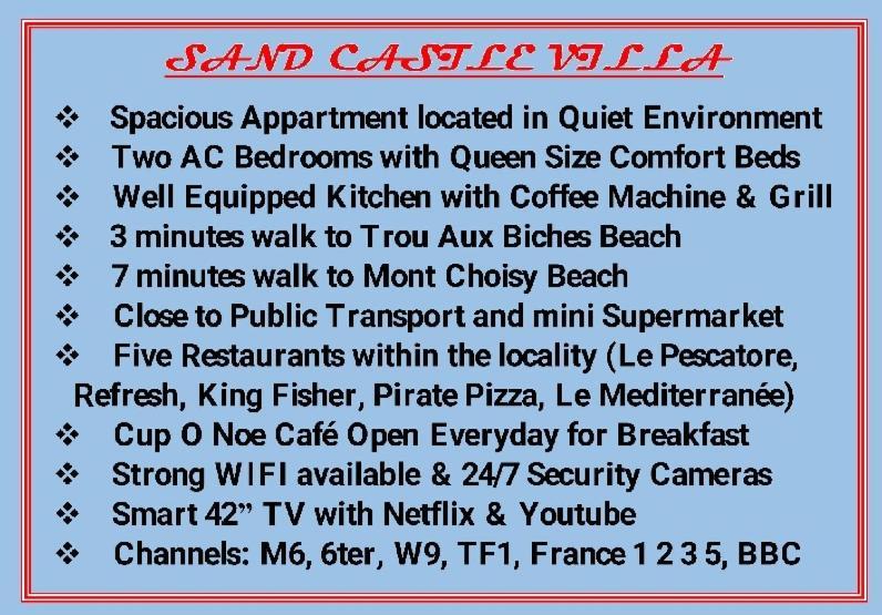 Sand Castle Villa Тру-о-Биш Экстерьер фото